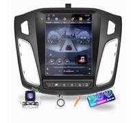 Kunfine Tesla Estilo Car CarPlay Android Auto Navegación Estéreo GPS Radio Cámara de Marcha Atrás 9.7" IPS Pantalla Táctil Tabletas Reproductor de Medios para Ford Focus 2011-2018 Quad Core 2G+32G