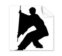Kung Fu China Shaolin Stick Monk Soldier Arte Marcial Tradicional Cultura Ilustración Patrón Gafas Ropa Limpieza Teléfono Pantalla Limpiador 5pcs