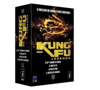 Kung-Fu Legends - Coffret - La 36ème chambre de Shaolin + La main de fer + La rage du tigre + Le justicier de Shanghaï [Francia] [DVD]