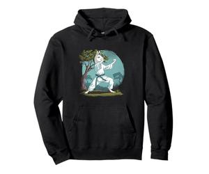 Kung Fu Llama Karate Artes Marciales Naturaleza Árbol Taekwondo Sudadera con Capucha