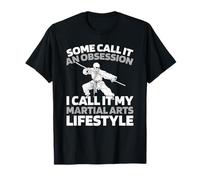 Kung Fu Luchador Artes Marciales Karate - Combate Kung Fu Camiseta
