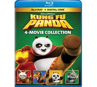 Kung Fu Panda: 4-Movie Collection - Blu-ray + Digita (Blu-ray) (Importación USA)