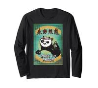 Kung Fu Panda Artes Marciales Estilo Retro Manga Larga