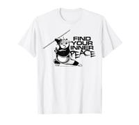 Kung Fu Panda Find Your Inner Peace Portrait Camiseta