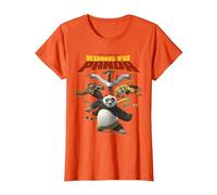 Kung Fu Panda Group Shot Action Portrait Movie Logo Camiseta