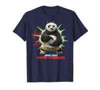 Kung Fu Panda Po Inner Peace Out Strength Portrait Camiseta