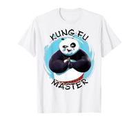 Kung Fu Panda Po Kung Fu Master Paint Smear Portrait Camiseta