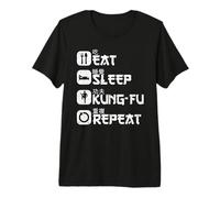 Kung Fu Wing Chun Artes Marciales Chinas Carácter Kungfu Camiseta Premium