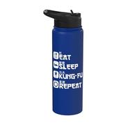 Kung Fu Wing Chun Artes Marciales Chinas Carácter KungFu Stainless Steel Insulated Water Bottle