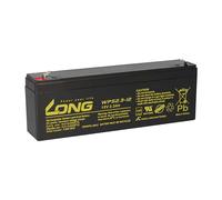 Kung Long WP2.3-12 - Batería de plomo AGM (12 V, 2,3 Ah, sin mantenimiento)