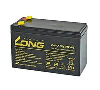 Kung Long WP7-12 - Batería de plomo (28 W, conexión Faston de 6,3 mm, 12 V/7 Ah)