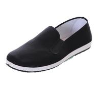 Kungfu artes marciales chinas Taichi Wushu ocio tela zapatos mocasines negro antideslizante, Negro , 44 EU