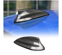 KUNGKIC Antena de Fibra de Carbono para el Techo del Coche Accesorio Exterior de Aleta de tiburón Cubierta Adhesiva para BMW F22 F87 M2 F30 F35 F80 M3 G20 F32 F36 F82 M4 G30 G38 F90 M5 G11 G12 Negro
