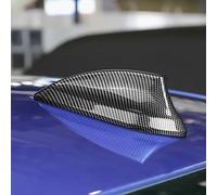 KUNGKIC Cubierta de aleta de tiburón ABS para antena de coche, radio FM AM, cubierta de aleta de tiburón para BMW F22 F87 M2 F30 F35 F80 M3 G20 F32 F36 F82 M4 G30 G38 F90 M5 G11 G12 accesorios, patrón