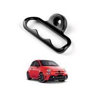 KUNGKIC para Fiat 500 500e Abarth 595 695 Mango de maletero Aleación de zinc Personalizado Interior para vehículos (Negro)