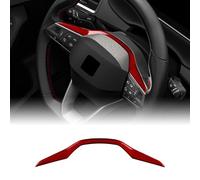 KUNGKIC Para Seat Ateca/Tarraco/Seat Leon Cupra Formentor Cupra Leon 20-26, Ibiza/Arona/Cupra Born/Ateca/Terramar/Tavascan Dry Carbono Fibra de Carbono Coche Revestimiento de Volante Moldura