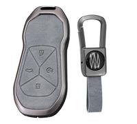 KUNIO Funda de llave para Xiaogpeng para Xpeng P5 P7 G3 G6 G9 N5 F30 H93 X9 2019-2023 Protección de Llave Aleación de Zinc Carcasa Llavero Regalo 4 Botones Tipo B Llavero C