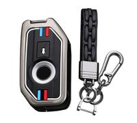 KUNIO Funda para llave de motocicleta, compatible con BMW R1250R S1000R GS 1250 900 X R R1250 RT F900R GS 1200 ADV F750GS F850GS K1600GT, B Negro, Motorrad Schlüsselhülle