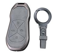 KUNIO Funda para llave Xiaopeng para Xpeng P5 P7 G3 G6 G9 G3i 2019-2023 Protección de Llave Aleación de Zinc Carcasa Llavero Regalo Funda de Llave 4 Botones Tipo A Llavero B