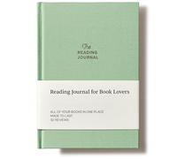 KUNITSA CO. Diario de lectura. Diario de libros para amantes de los libros y lectores. Revisa y rastrea tu lectura (verde) - 52 reseñas de libros