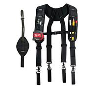 KUNN Tirantes para cinturón de herramientas para hombres con pulsera magnética resistente para construcción, electricistas, carpintero, herramientas