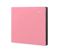 Kunnui - Flamingo - Bujo B5-19 x 25 cm - Tapa Flexible - Interior Trama de Puntos - 160 Páginas - Incluye Pegatinas y Plantillas Bullet Journal