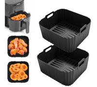 Kunoli 2 Moldes de Silicona para Freidora de Aire Caliente Philips Essential Airfryer de 4,1 l, Accesorios para Philips HD9252/HD9200/HD9255