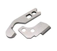 KUNPENG - 1 conjunto Cuchillo superior e inferior adecuado ajuste para Elna 664 MÁQUINA DE COSER # 788127007 + 788013009