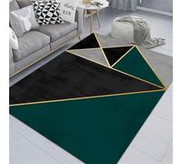 Kunsen Alfombra Juego Bebe Alfombra habitacion Lavable Alfombra habitacion Verde 80X120CM