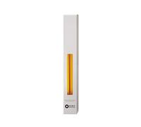 Kunstindustrien® Velas cónicas, fabricadas en Dinamarca, 42 colores disponibles, velas de cena sin goteo y sin humo, velas sólidas de larga duración de 15 horas, juego de regalo de velas sin perfume