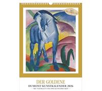 Kunstkalender 2026 - Der Goldene DUMONT-Kunstkalender - Wandkalender - Hochformat A3 29,7 x 42 cm: - MIT DECKBLATT UND ZWEI KUNSTDRUCKEN -