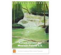 Kunstkalender der Moerser Palette e.V. (Tischkalender 2026 DIN A5 hoch), CALVENDO Monatskalender: Ein Kalender für Kunstliebhaber der gegenständlichen und figürlichen Darstellung