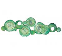 KunstLoft® Escultura de pared en metal 'Cycle of Life' 150x50x6cm