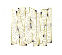 KunstLoft® Escultura de pared en metal 'Magic Cabinet' 100x100x3cm