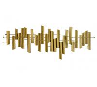 KunstLoft® Escultura de pared en metal 'Symphony of Harmony' 115x38x5cm