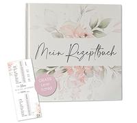 Kunterbuntspecht Libro de recetas para escribir tú mismo, DIY Mis recetas favoritas, libro de cocina, libro de horno, en formato práctico, tapa dura, 21 x 21 cm (tapa dura)