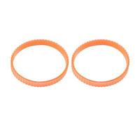 Kuntesetty 2 Piezas Correa Transmisión Cepillo Eléctrico Herramienta Carpintería Accesorio Repuesto Silenciosa Fácil Uso Material Goma Nylon Adecuada para, Nylon