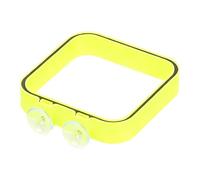 Kuntesetty Anillo Alimentador para Peces Accesorio Flotante para Alimentar con Ventosa Incluida Fabricado en PP Resistente Reducir y, Longitud 8 Cm