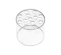 Kuntesetty Coral Feeder Cover Domo Protector Acrílico Transparente Cubierta Alimentadora para Corales Depredación de Animales Adecuado para Acuarios Y T, M