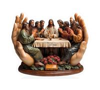 Kuntesetty Letrero de La Última Cena en Acrílico, Decoración para Navidad, Adorno de Escritorio Y Repisa