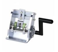 Kuntesetty Manual Bordes Aparato de Corte de Tiras Estructura Metálica Estable para Taller Adecuada para Fabricación de Muebles Proyectos Personalizados, Manual 70mm De Ancho