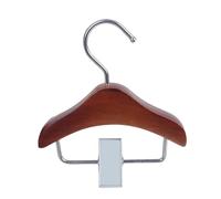 Kuntesetty Percha para Ropa de Mascotas, Ideal para exhibir atuendos de Perros y Gatos, Marrón Oscuro