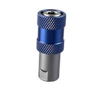 Kuntesetty Portabits de Brocas Adaptador de Destornillador Insertos Hexagonales Agarre Cómodo E Instalable Fácilmente Adecuado para Electricistas Y