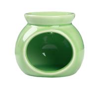 Kuntesetty Quemador de Aceites Esenciales Elegante para Ambientes Relajantes, Verde, Individual
