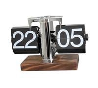 Kuntesetty Reloj de Elegante con Tapa, Reloj Mecánico Vintage, Acero Inoxidable 24h, Individual