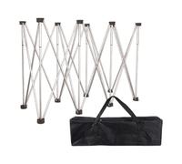 Kuntesetty Soporte de Trabajo Plegable con Patas de Acero Inoxidable Extensibles Portátil para Mesa de Taller Multifunción Apto para Carpintería Viajes Picnic