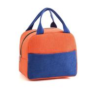 KUNYOS Bolsa de almuerzo for mujeres y niñas, conservación del calor, fácil transportar, adecuada el trabajo/escuela/picnic/viajes/almuerzo al aire libre, una maravillosa experiencia vida(Blue)