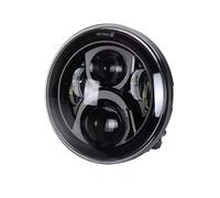 KUNYOS Faros De Motocicleta Para bicicleta Para Ultra Classic Electra Glide Para Street Glide Fat Boy Faro LED Para Motocicleta De 7 Pulgadas(1 pcs)