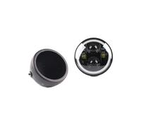 KUNYOS Faros De Motocicleta Para Suziki Para Sportster Faro Delantero Para Motocicleta De 5.75 Pulgadas Y 40 W Con Carcasa 1 Juego(1PC Housing2)