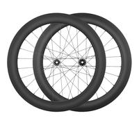 KUNYOS Fibra De Carbono Bicicleta De Carretera Juego De Ruedas Altura 700C 28/32/35/38/42/45/50/55/60/65/73Mm Todo Eje Freno De Disco Central 24H Buje para 8/9/10/11/12 Velocidad Cassette,65mm